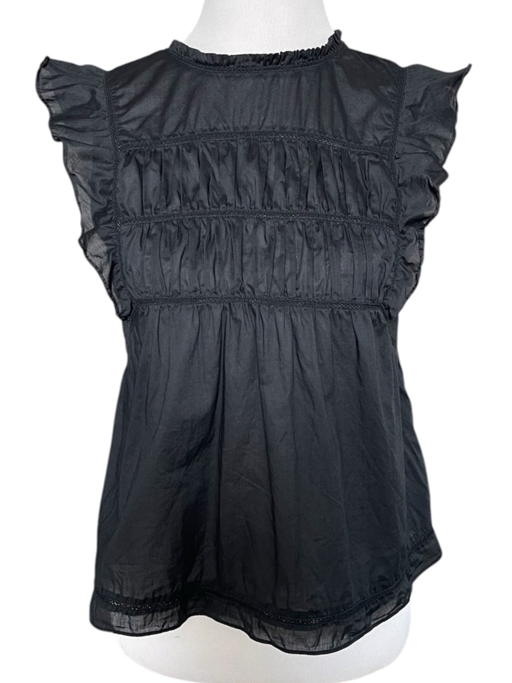Rails Filomena ruffle flutter sleeve top - Picture 5 of 13